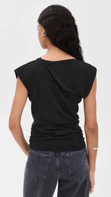 AGOLDE Beth Tee Black | Thumbnail 3 AGOLDE Beth Tee Black | Thumbnail 3