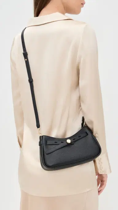Tory Burch Romy Zip Top Crossbody Bag Black One Size | Thumbnail 3 Tory Burch Romy Zip Top Crossbody Bag Black One Size | Thumbnail 3
