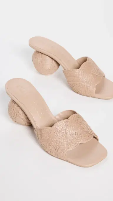 Cult Gaia Noor Sandals Natural | Thumbnail 5 Cult Gaia Noor Sandals Natural | Thumbnail 5