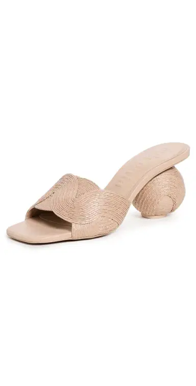 Cult Gaia Noor Sandals Natural | Thumbnail 1 Cult Gaia Noor Sandals Natural | Thumbnail 1