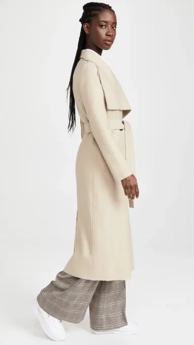 Harris Wharf London Women Volcano Coat | Thumbnail 4 Harris Wharf London Women Volcano Coat | Thumbnail 4