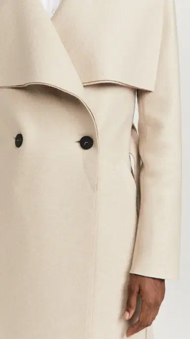 Harris Wharf London Women Volcano Coat | Thumbnail 6 Harris Wharf London Women Volcano Coat | Thumbnail 6