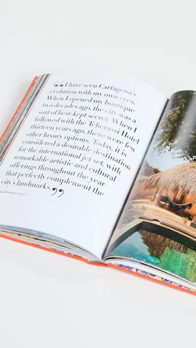 ASSOULINE Cartagena Grace Book Dark Pink One Size | Thumbnail 6