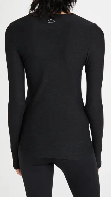 Beyond Yoga Classic Crew Pullover Darkest Night M | Thumbnail 3