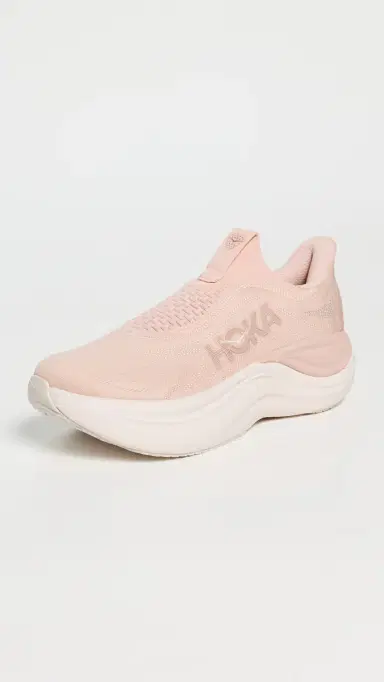 Hoka Skyward Laceless Sneakers Rose Latte/Rose Cream 8 | Thumbnail 2