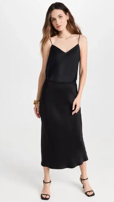 ANINE BING Bar ilk Skirt Black | Thumbnail 5 ANINE BING Bar ilk Skirt Black | Thumbnail 5
