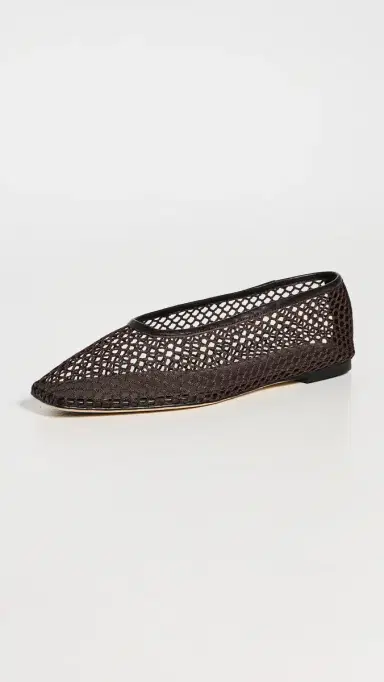Tony Bianco Buzz Square Toe Mesh Flats Choc Mesh | Thumbnail 2 Tony Bianco Buzz Square Toe Mesh Flats Choc Mesh | Thumbnail 2