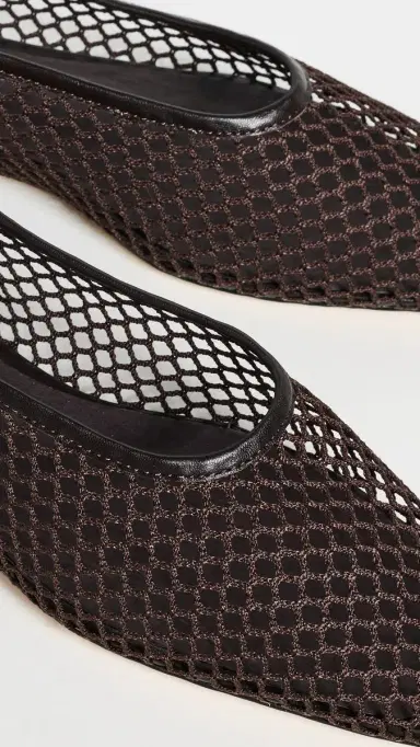 Tony Bianco Buzz Square Toe Mesh Flats Choc Mesh | Thumbnail 6 Tony Bianco Buzz Square Toe Mesh Flats Choc Mesh | Thumbnail 6