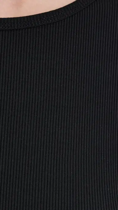 Vince Elbow Sleeve Crew Tee Black XS | Thumbnail 6 Vince Elbow Sleeve Crew Tee Black XS | Thumbnail 6