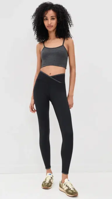 Strut This The Winnie Tank Charcoal Heather | Thumbnail 5