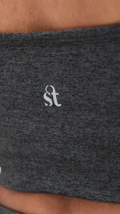Strut This The Winnie Tank Charcoal Heather | Thumbnail 6