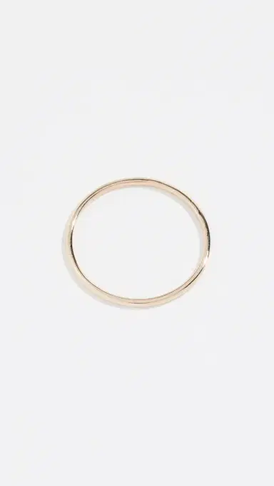 Zoë Chicco 14k Gold Thin Band Ring Yellow Gold 6 | Thumbnail 4