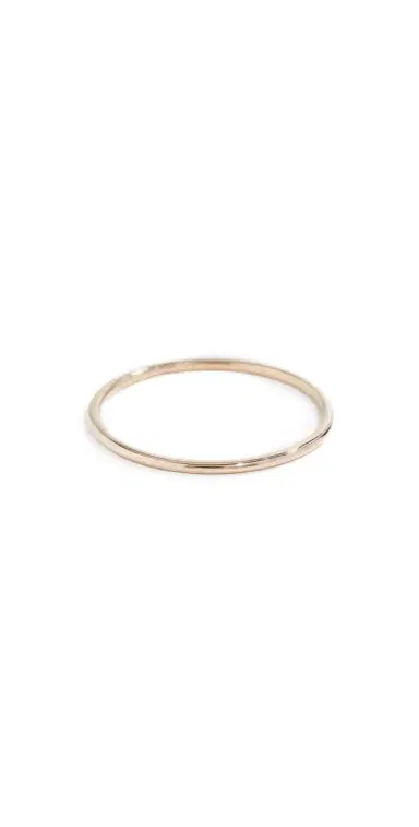 Zoë Chicco 14k Gold Thin Band Ring Yellow Gold 6 | Thumbnail 1