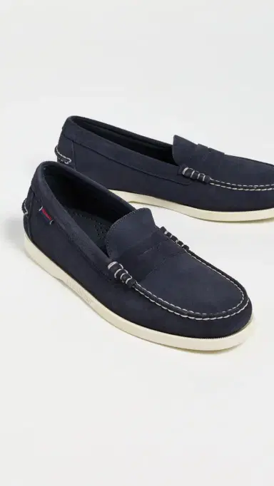 Sebago Dan Boat Roughout Loafers Blue Universe | Thumbnail 4