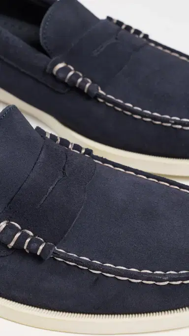 Sebago Dan Boat Roughout Loafers Blue Universe | Thumbnail 5
