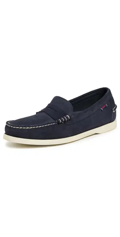 Sebago Dan Boat Roughout Loafers Blue Universe | Thumbnail 1