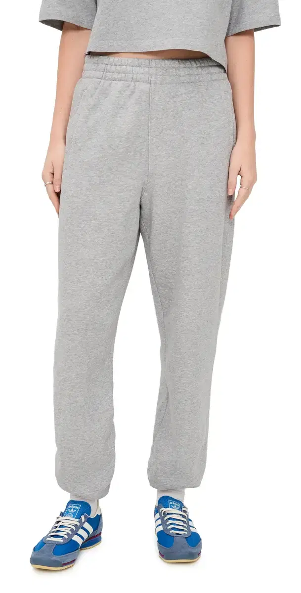 adidas Essentials Loose Fleece Joggers Medium Grey Heather