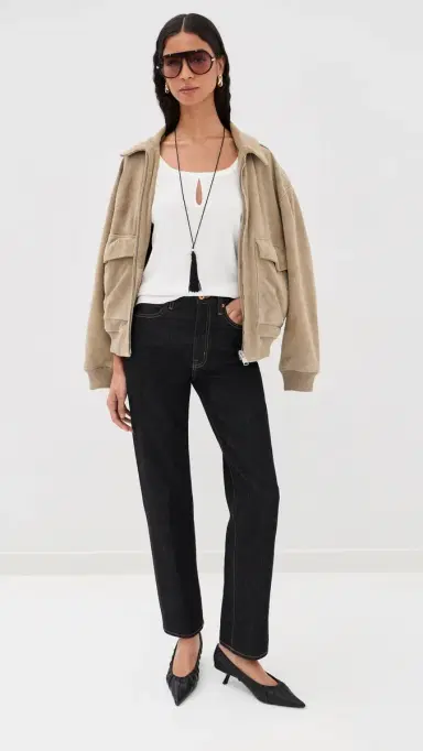 Victoria Beckham Split Tank Top White | Thumbnail 5 Victoria Beckham Split Tank Top White | Thumbnail 5