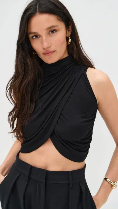 LE BOP Mel Top Black | Thumbnail 2