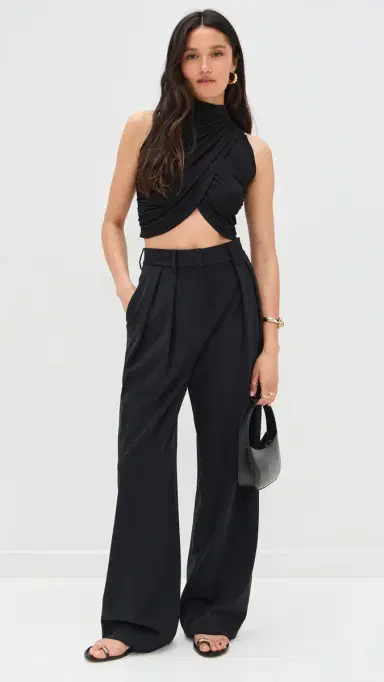 LE BOP Mel Top Black | Thumbnail 5