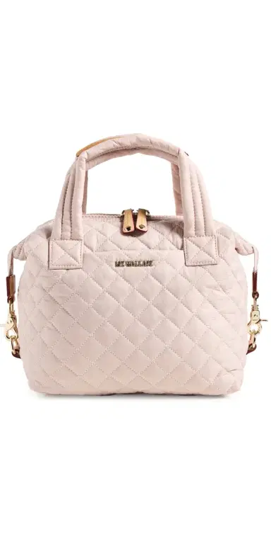MZ Wallace Small Sutton Deluxe Tote City Pink One Size | Thumbnail 1 MZ Wallace Small Sutton Deluxe Tote City Pink One Size | Thumbnail 1