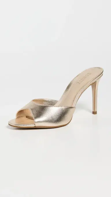 Schutz Cloe Heel Sandals Platina | Thumbnail 2 Schutz Cloe Heel Sandals Platina | Thumbnail 2