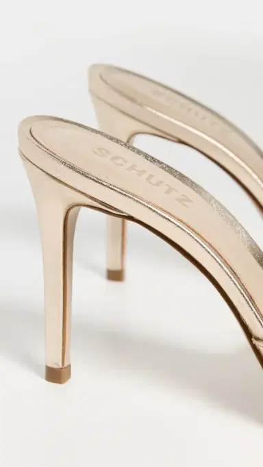 Schutz Cloe Heel Sandals Platina | Thumbnail 4 Schutz Cloe Heel Sandals Platina | Thumbnail 4