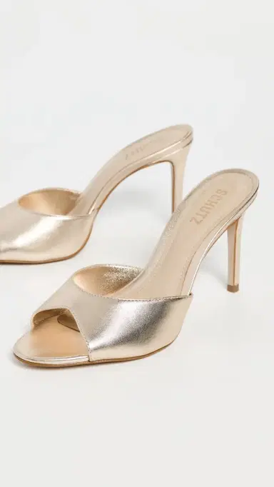 Schutz Cloe Heel Sandals Platina | Thumbnail 5 Schutz Cloe Heel Sandals Platina | Thumbnail 5