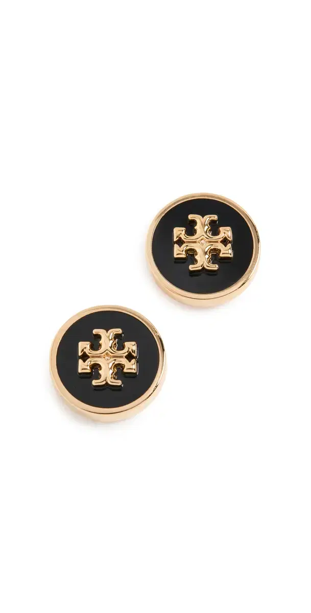 Icon Enamel Stud Earrings