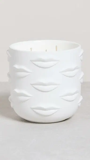 Jonathan Adler Muse Bouche 3-Wick Candle White One Size | Thumbnail 2