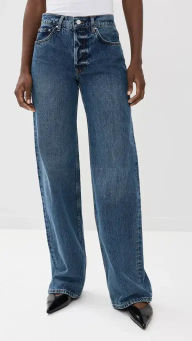 Anine Bing Hugh Jeans Washed Blue 31 | Thumbnail 2