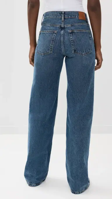 Anine Bing Hugh Jeans Washed Blue 31 | Thumbnail 3