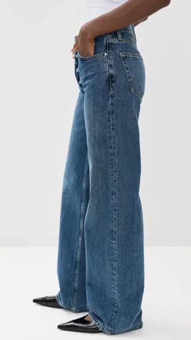 Anine Bing Hugh Jeans Washed Blue 31 | Thumbnail 4