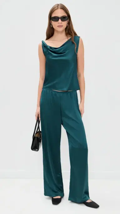 Leset Barb Wide Leg Pants Pacific | Thumbnail 5 Leset Barb Wide Leg Pants Pacific | Thumbnail 5