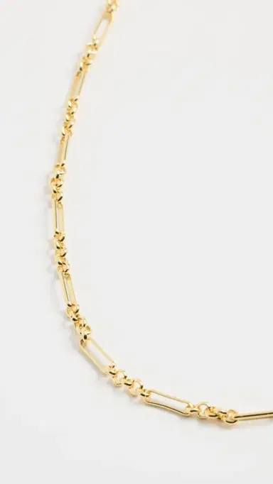 Gorjana Reed Mini Necklace Gold One Size | Thumbnail 4