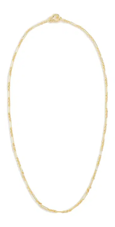 Gorjana Reed Mini Necklace Gold One Size | Thumbnail 1