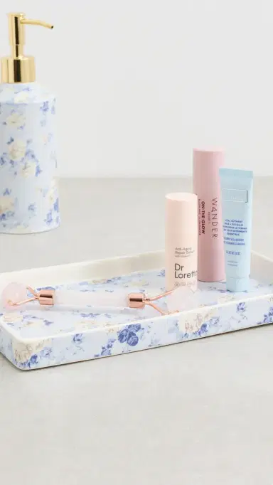 LoveShackFancy Evaline Porcelain Freagrance Tray | Thumbnail 4
