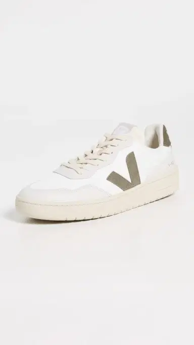 Veja V-90 B-Mesh Sneakers White/Khaki | Thumbnail 2
