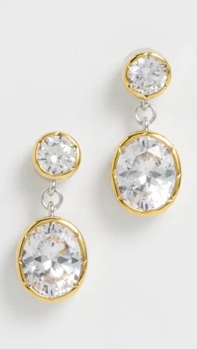 Luv Aj The Marais Drop Studs Silver One Size | Thumbnail 2 Luv Aj The Marais Drop Studs Silver One Size | Thumbnail 2