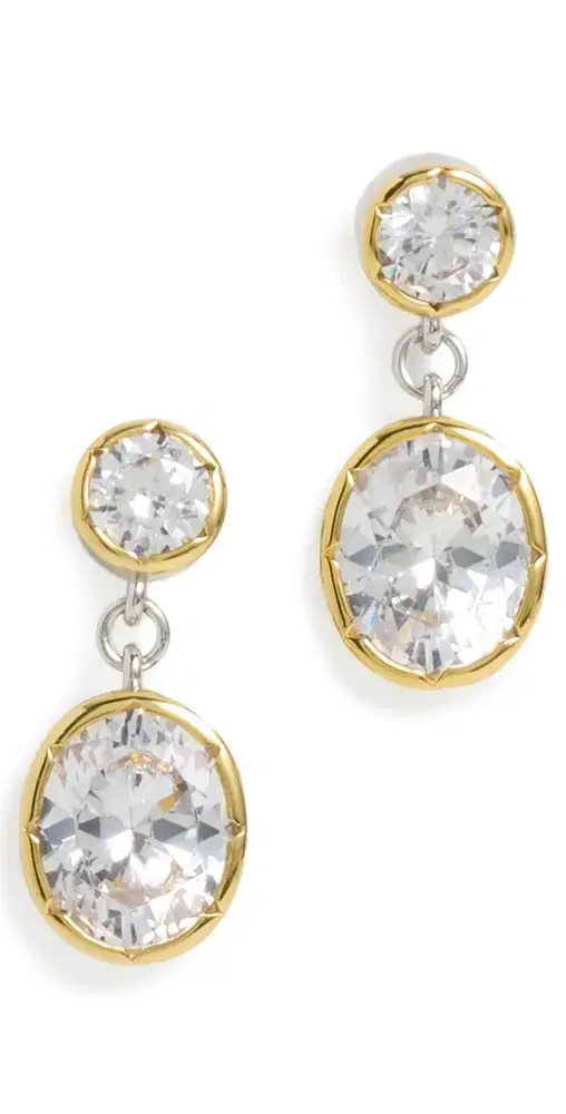 Luv Aj The Marais Drop Studs Silver One Size