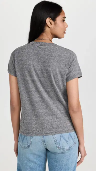 Mother The Lil Goodie Goodie T-Shirt Heather Grey | Thumbnail 3