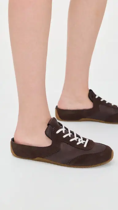 rag & bone Retro Runner Slim Ultra Mules Mocha | Thumbnail 4 rag & bone Retro Runner Slim Ultra Mules Mocha | Thumbnail 4
