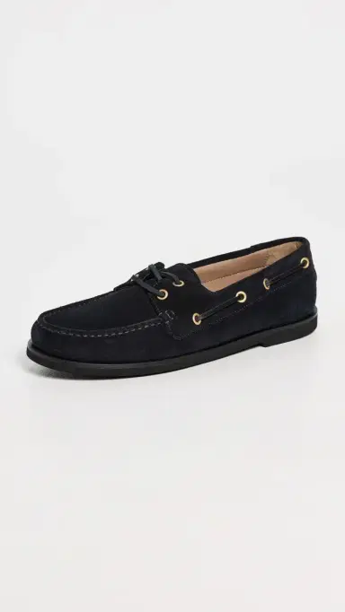 Gianvito Rossi The Vande Boat Shoes Dark Blue | Thumbnail 2