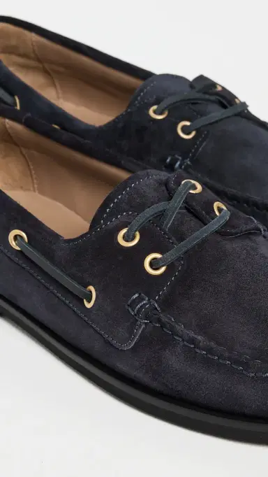 Gianvito Rossi The Vande Boat Shoes Dark Blue | Thumbnail 6