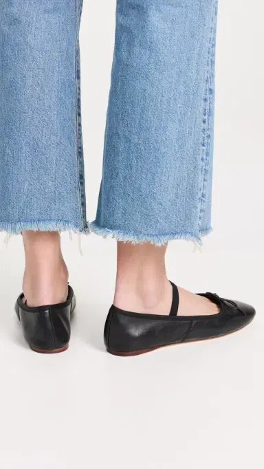 Loeffler Randall Leonie Ballet Flats Black 9 | Thumbnail 5