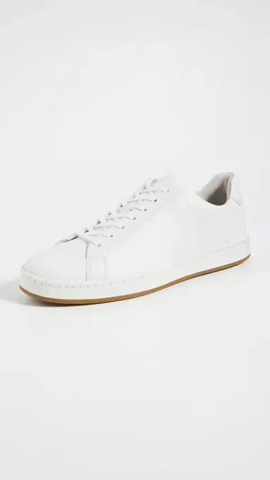 Allen Edmonds Barnes Sneakers White 8 | Thumbnail 2
