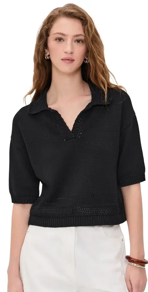 Velvet Winslow Pullover Black