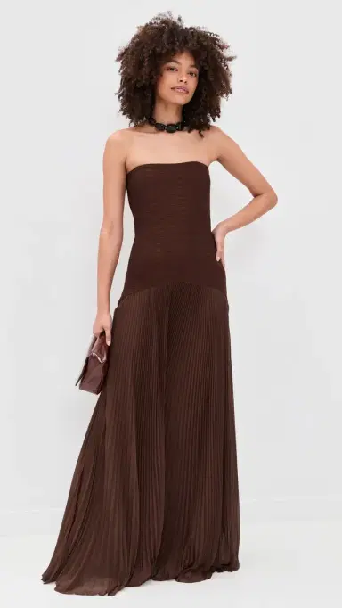 Alexis Sunniva Dress Brown | Thumbnail 2