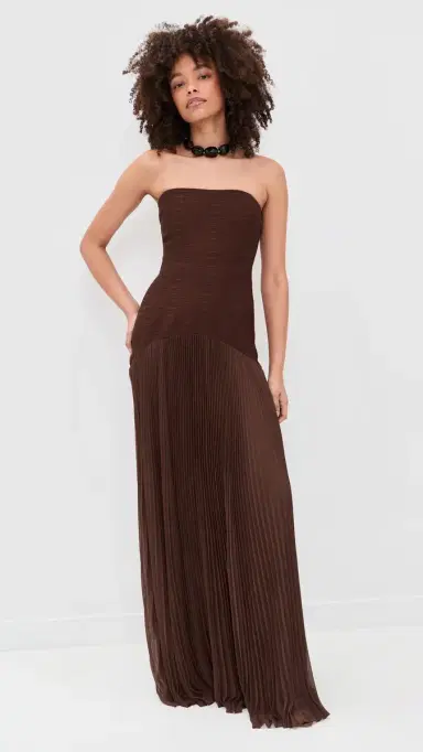 Alexis Sunniva Dress Brown | Thumbnail 5