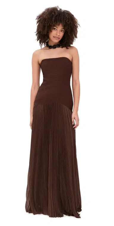 Alexis Sunniva Dress Brown | Thumbnail 1